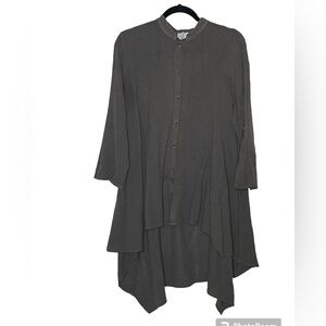 Wearables Button Down Top Sz Large